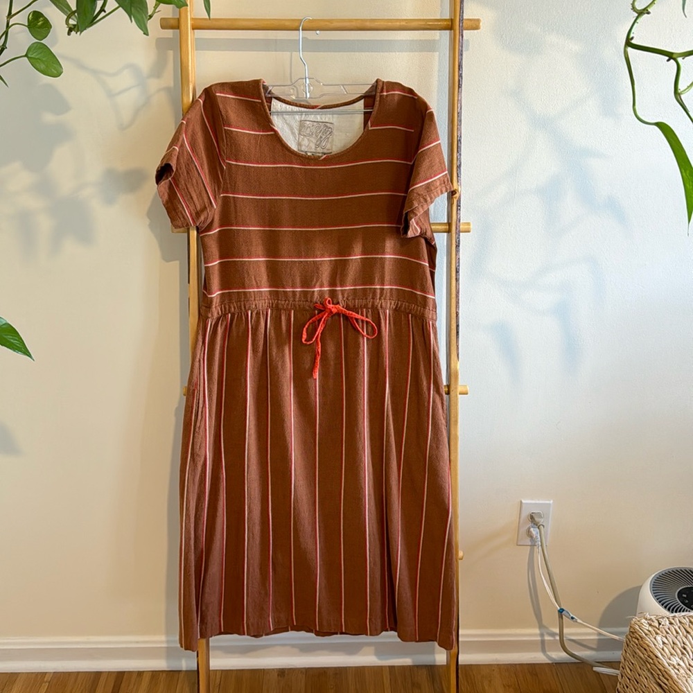 Ace and Jig Camille dress in cognac. Size S.